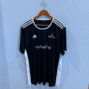 Adidas Black and White Men's Jersey from Paidi O Se in Ireland
